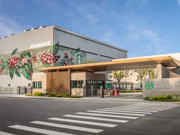 Starbucks bets on China with $220 million roasting and distribution center