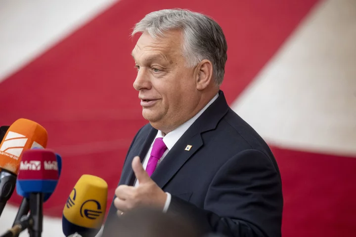 Orban Digs in Against EU Aid to Ukraine Ahead of Summit Showdown