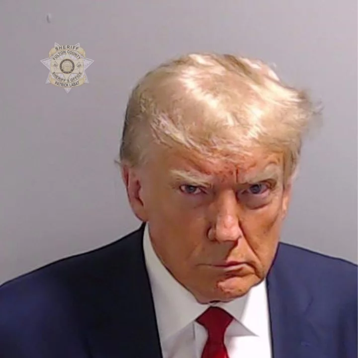 Donald Trump Gets a Mug Shot in Georgia