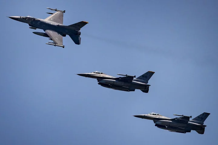 Erdogan Says Turkish Approval of Sweden NATO Bid Hinges on F-16s