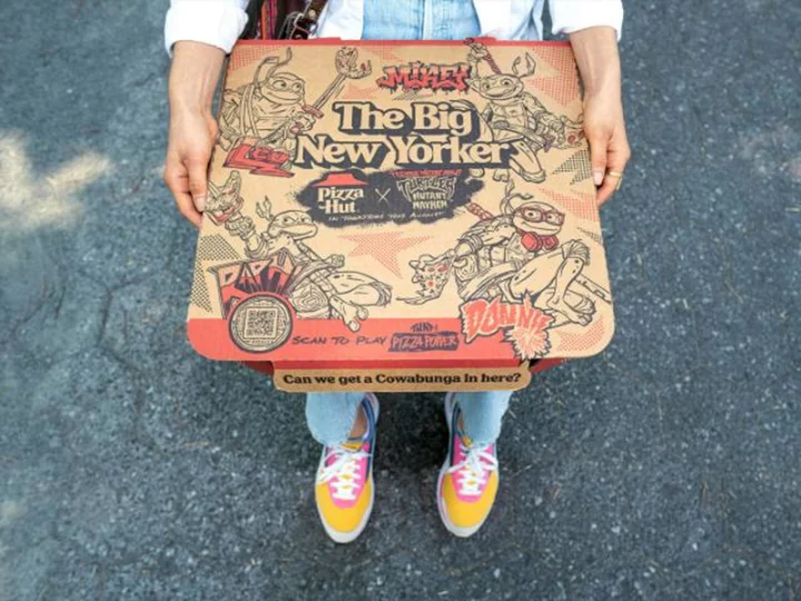 Pizza Hut tests underground deliveries ahead of 'Teenage Mutant Ninja Turtles' movie release