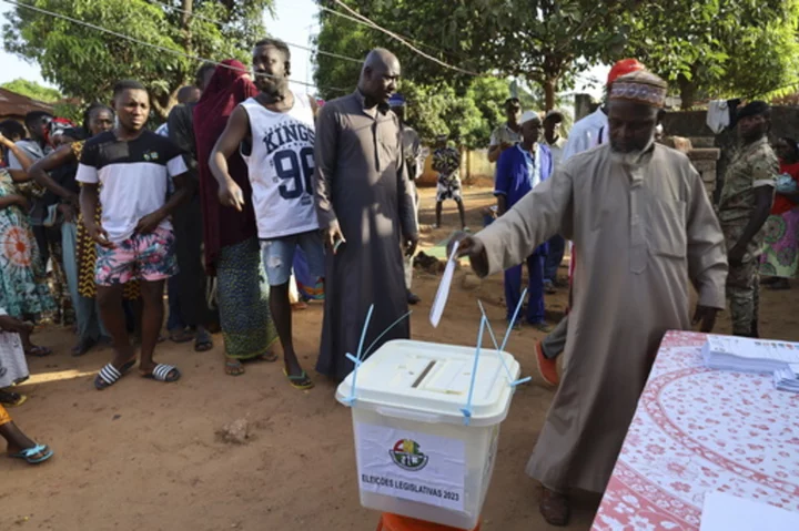 Guinea-Bissau votes to elect legislature more than a year after president dissolved parliament