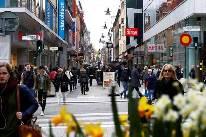 Swedish inflation dips more than expected in April, easing cbank worries
