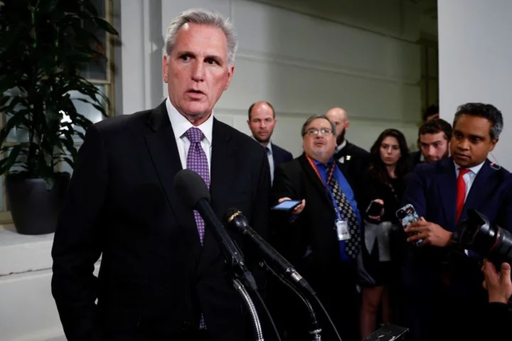 US House leader McCarthy to test his Republican majority with funding vote-source