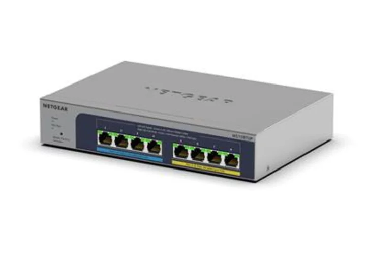 NETGEAR Expands its Smart Switch Lineup to Boost SMB Connectivity with Launch of MS108TUP