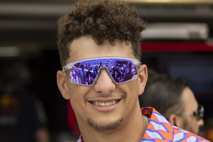 Patrick Mahomes says he 'jumped' at the chance to invest in Formula One's Alpine team
