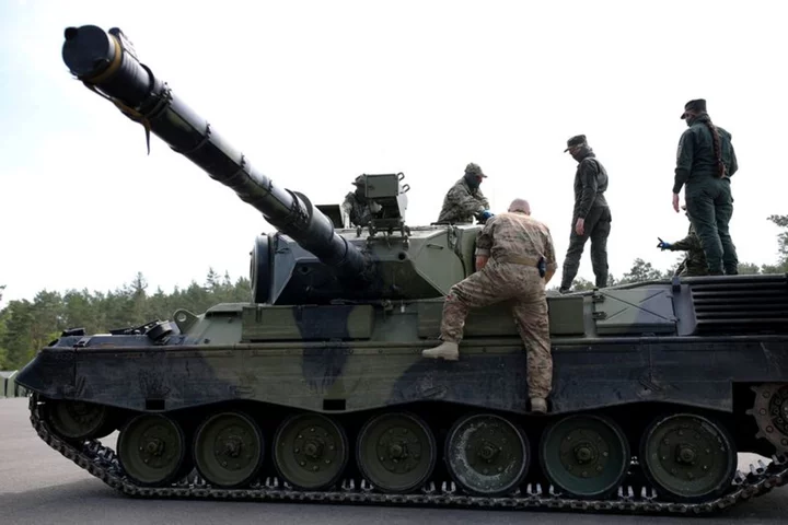 Rheinmetall plans tank repair centre in Ukraine after summer break -CEO