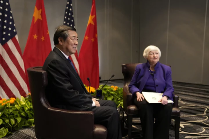 Yellen says her talks with Chinese finance chief laid groundwork for Biden's meeting with Xi