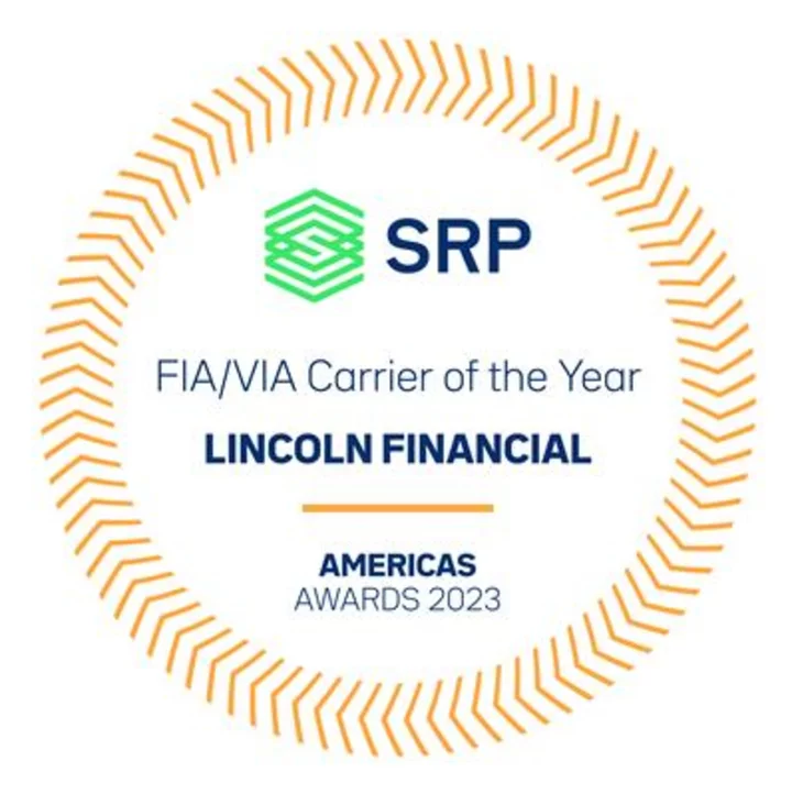 Lincoln Financial Group named 2023 “Best Variable Index Annuity Carrier” by Structured Retail Products Americas
