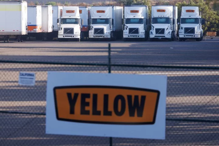 Some Yellow freight customers face post-bankruptcy sticker shock -analysts