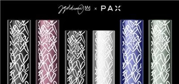 PAX Partners with International Artist James Goldcrown to Launch Limited Edition Collection of Cannabis Vaporizers