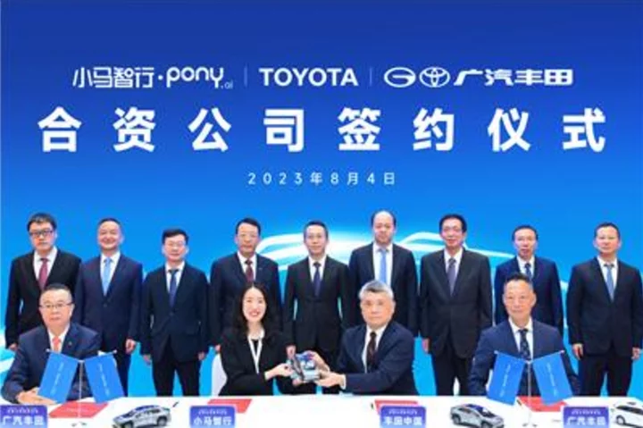Pony.ai and Toyota to Form Joint Venture to Advance Mass Production of L4 Autonomous Vehicles
