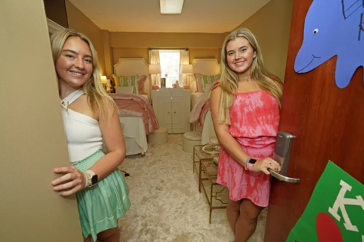 Students transform their drab dorm rooms into comfy living spaces