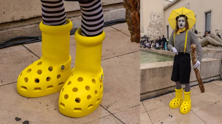 MSCHF Crocs: Big Yellow Boots summer is apparently here