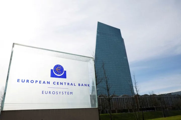 ECB breaks record streak of rate hikes as economy weakens
