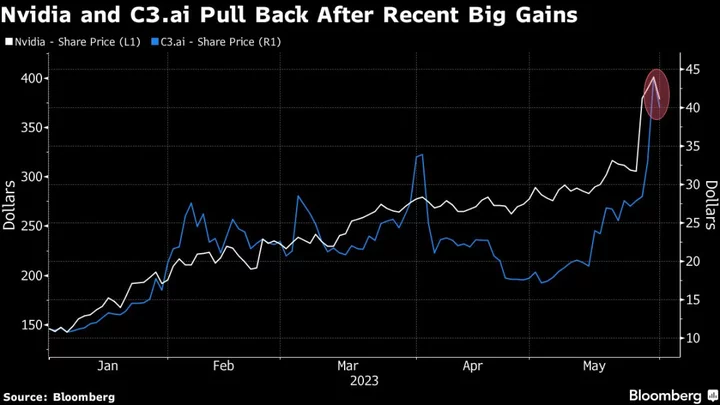 AI Boom Gets Fresh Gut Check as Nvidia Drops Most Since January