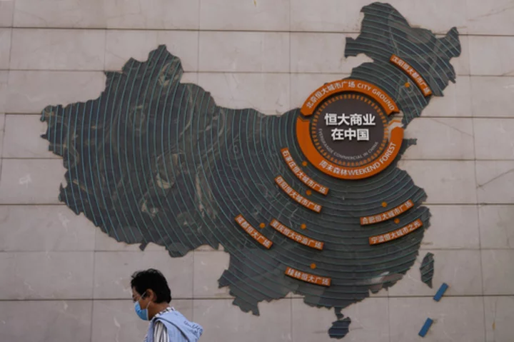 Chinese police detain wealth management staff at the heavily indebted developer Evergrande