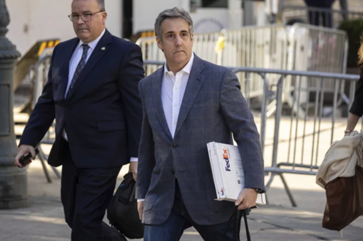 In courtroom faceoff, Michael Cohen says he was told to boost Trump's asset values 'arbitrarily'