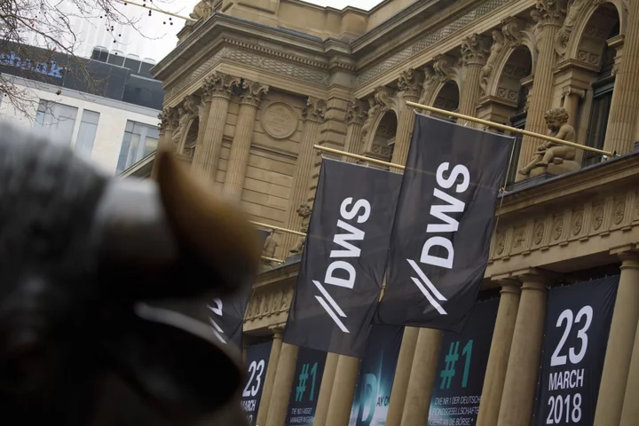 Deutsche Bank’s DWS Group Falls After Inflows Miss Estimates