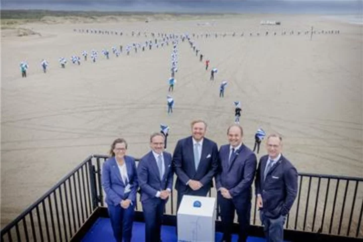 Offshore Windfarm Hollandse Kust Zuid Inaugurated