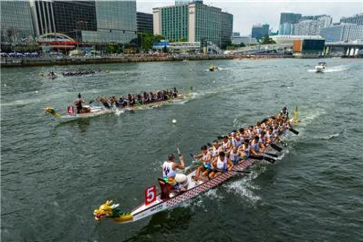 “Hong Kong International Dragon Boat Races” Returned to Victoria Harbour