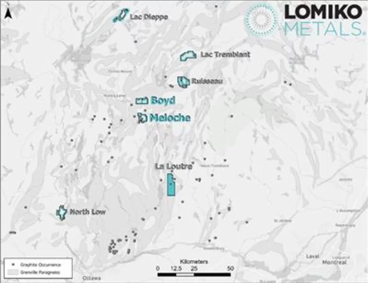 Lomiko announces update on its regional graphite exploration program in the Grenville region, Quebec