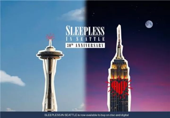 The Empire State Building and Space Needle Team Up to Celebrate the 30th Anniversary of Sleepless in Seattle