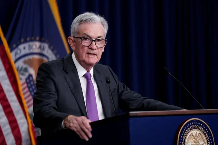 Fed staff no longer forecasting U.S. recession, Powell says