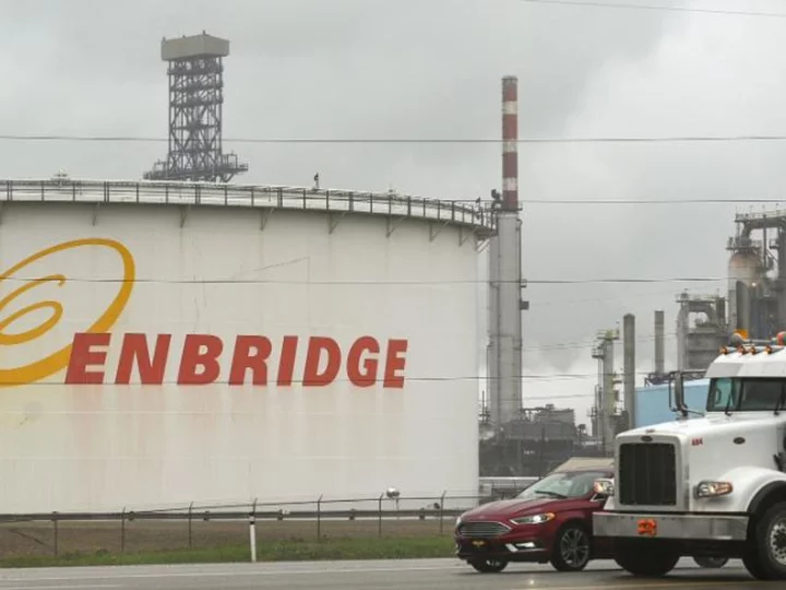 Pipeline operator Enbridge Inc will buy three natural gas utilities from Dominion Energy for $9.4 billion