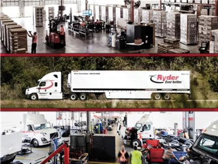 Ryder Named a Top 10 3PL in 2023 Readers’ Choice Excellence Awards by Inbound Logistics