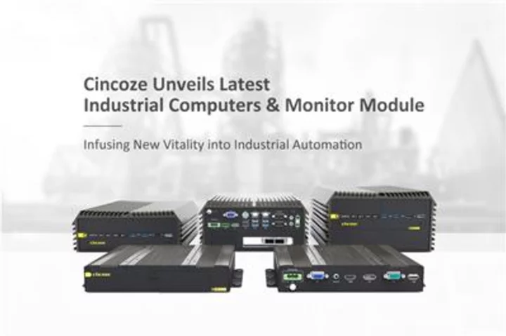 Cincoze Unveils Latest Industrial Computers and Monitor Module, Infusing New Vitality into Industrial Automation