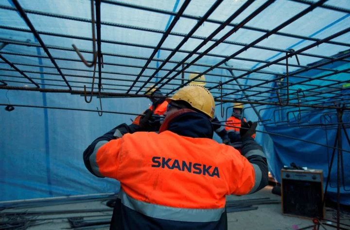 Skanska misses profit view as property market slump bites