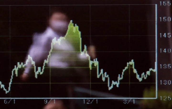Japan stocks soar as yen hits 1-year low