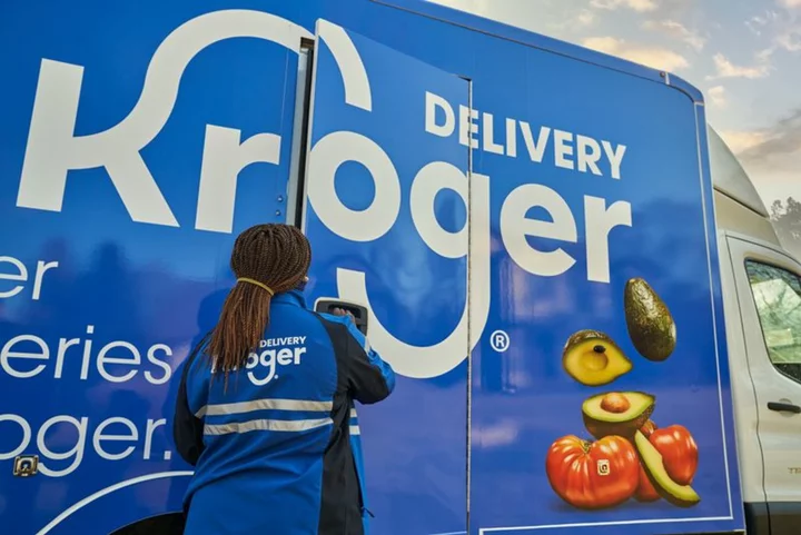 Kroger beats profit estimates on easing costs, steady grocery demand