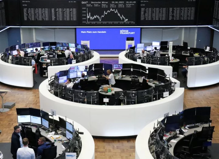 European shares climb on China stimulus hopes; inflation data in focus