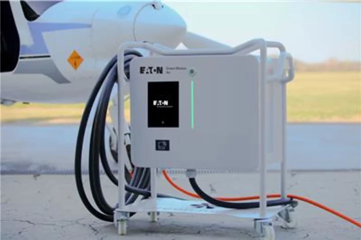 CORRECTING and REPLACING Green Motion Air by Eaton, the Electric Aircraft Charger That Helps Airports to Reduce Their Carbon Footprint, Will Be on Show at the 2023 Paris Air Show