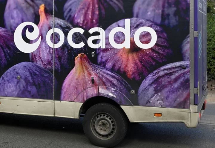 Shares of UK online supermarket Ocado soar on talk of Amazon bid interest