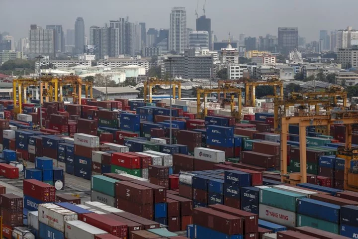 Thai exports fall less than forecast in June, seen improving