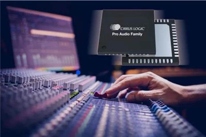 New Pro Audio Family of Converters from Cirrus Logic Delivers True Transparent Audio Experience