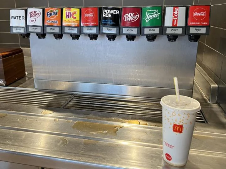 McDonald's is getting rid of self-serve soda machines