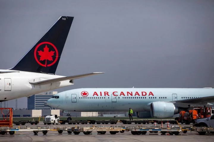 Air Canada reports profit versus year-ago loss on strong international travel demand