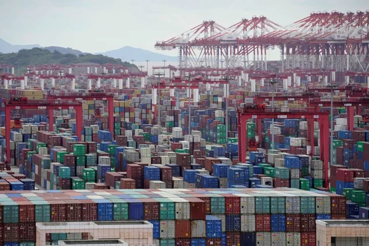China's exports, imports likely contracted more slowly in August: Reuters poll