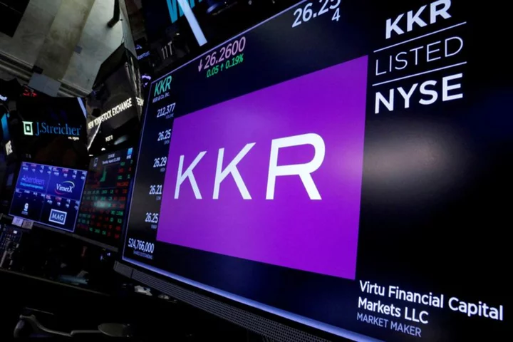 Private equity firm KKR reports milder-than-expected 23% drop in Q2 earnings