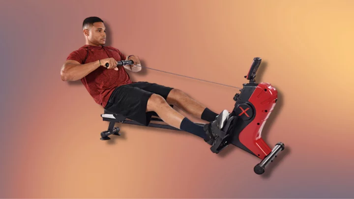 Get a full body workout with this magnetic rower, on sale for under $250