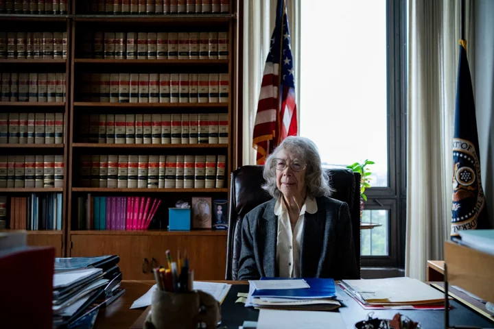 96-Year-Old Judge’s Colleagues Push to Get Her Lawsuit Tossed