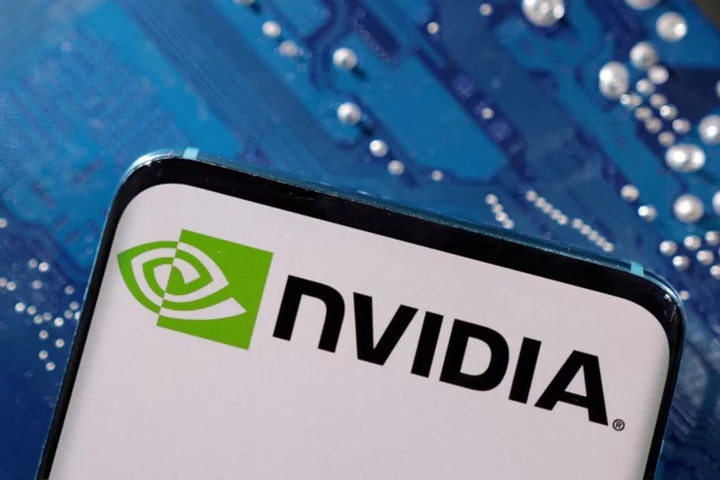 Nvidia's forward PE ratio tumbles to lowest in eight months