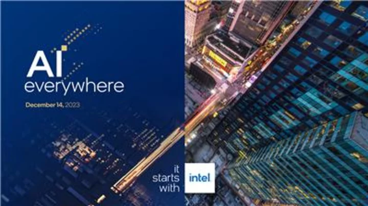 Media Alert: Join Intel’s ‘AI Everywhere’ Launch Event on Dec. 14