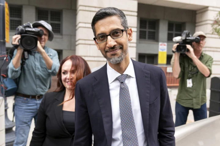 Google CEO Sundar Pichai returns to court to defend internet company for second time in two weeks
