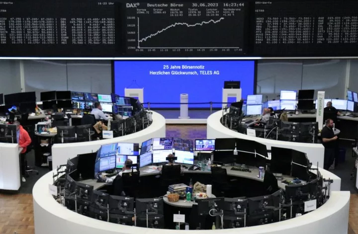 European shares muted as miners weigh