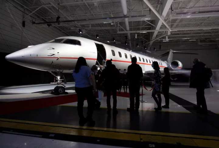 Bombardier reports quarterly profit on demand for business jets